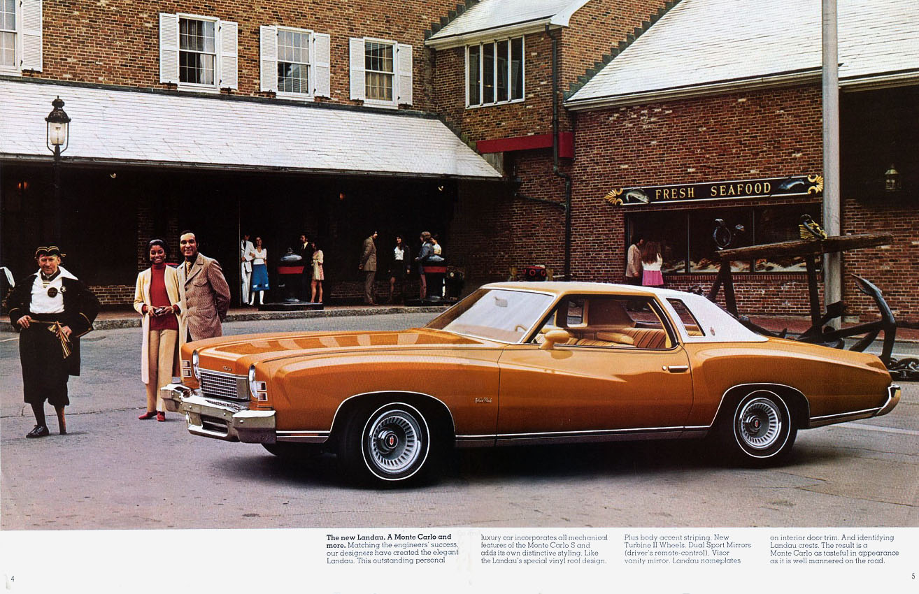 1973 Chevrolet Monte Carlo Brochure Page 3